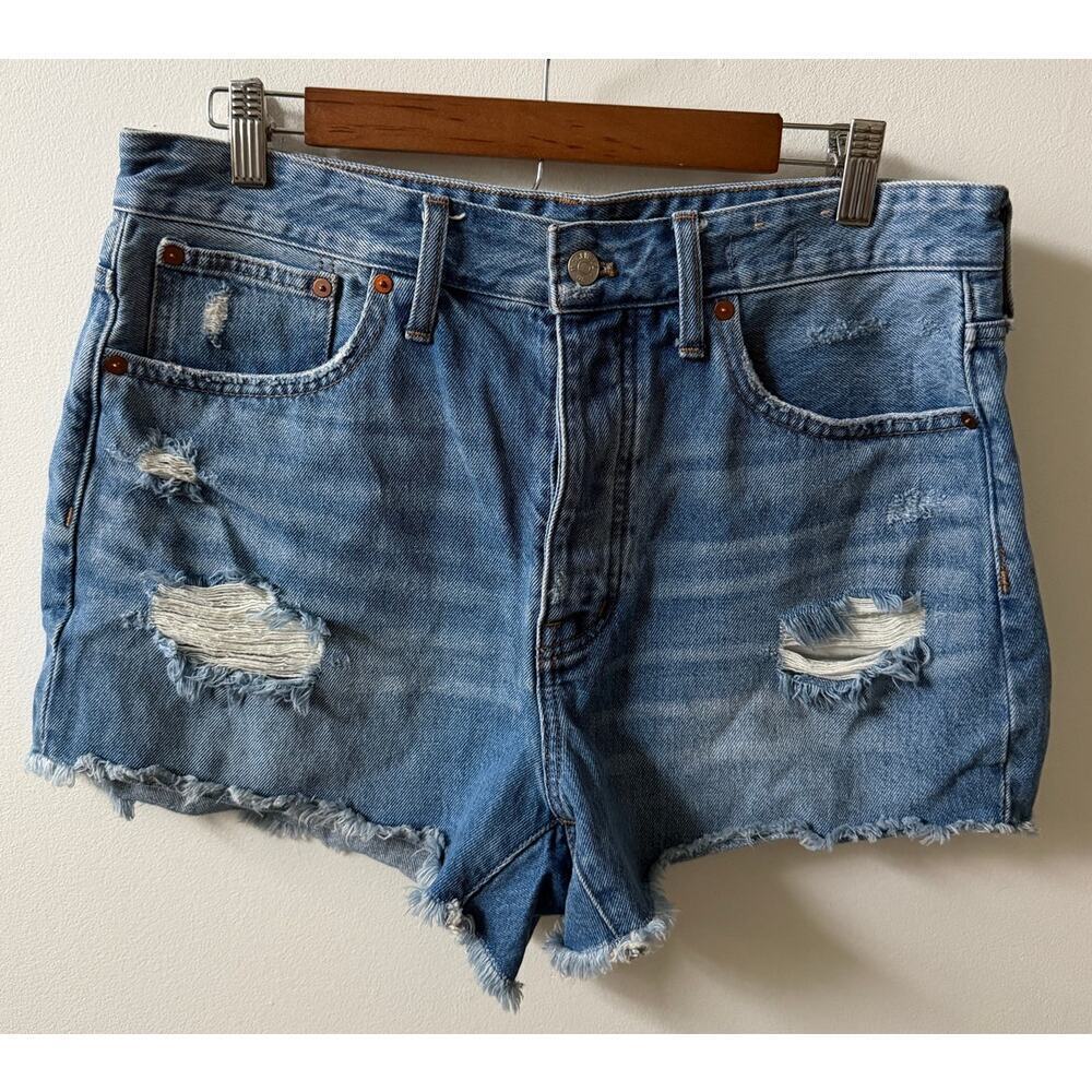 Madewell relaxed denim shorts women's size 29